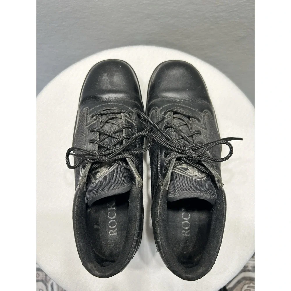 Rocky Men's 8W AlphaForce Oxford Shoes‎ Black Rugged #2068